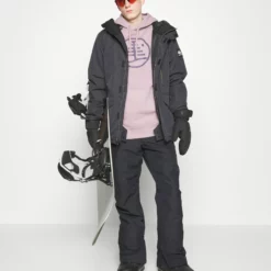 Quiksilver Mission Solid - Chaqueta De Snowboard - True Black -ESQUIAR EN LA NIEVE 778a7b949b374e179c9fc73895e7651b scaled