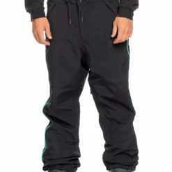 Quiksilver Snow Down Funktionelle- Pantalones De Snowboard - True Black