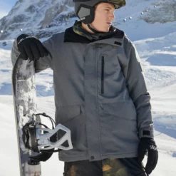 Quiksilver Mission Solid - Chaqueta De Snowboard - Heather Grey